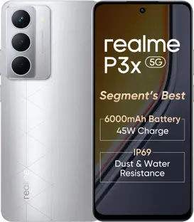 realme P3x 5G (Lunar Silver, 128 GB) (6 GB RAM)