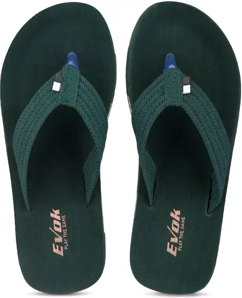 Mens Comfortable Trending And Stylish Multicolor Embozing Flipflop (Pack Of 2) Men Slippers (Multicolor , 8) - Image 4